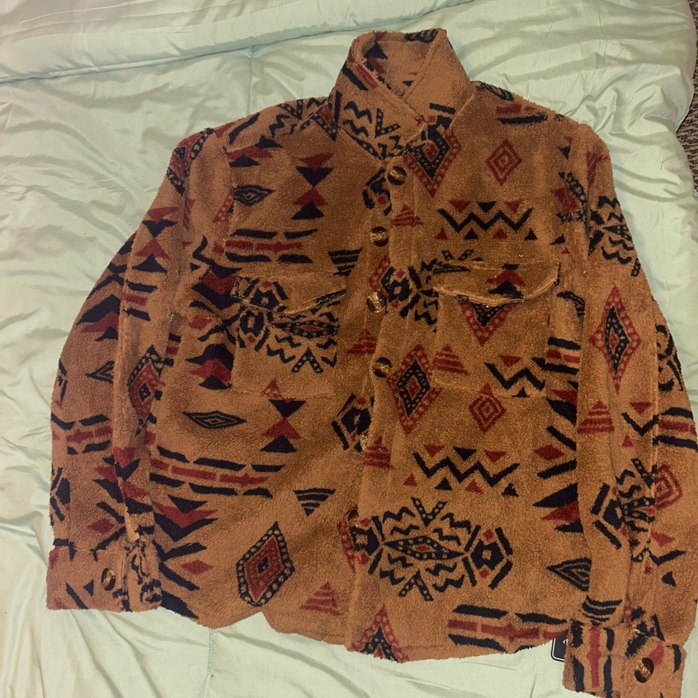 Tribal Patterned Jacket